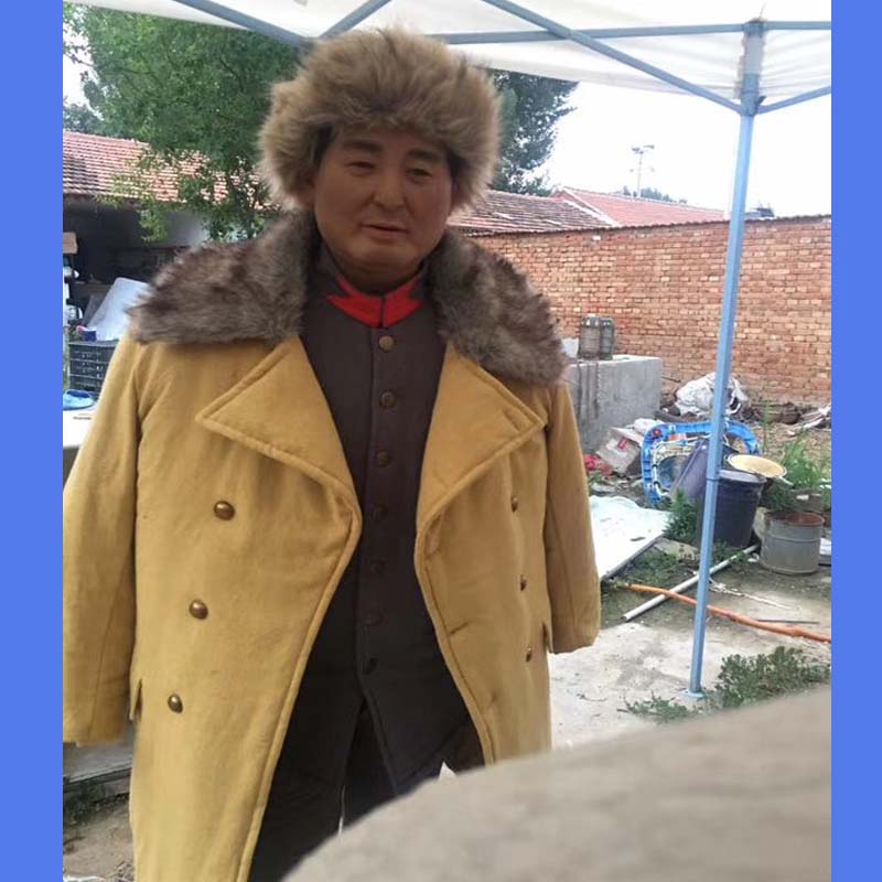 部隊硅膠人雕塑軍人硅膠像